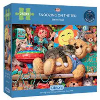 Image of Snoozing on the Ted XXL Jigsaw Puzzle - 250 Pieces