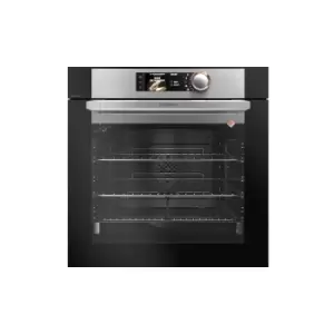 Image of De Dietrich 73L Electric Built-in Single Multifunction Oven With Pyrolytic Cleaning - Stainless Steel