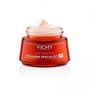 Image of VICHY Liftactiv Collagen Specialist Night Cream 50ml