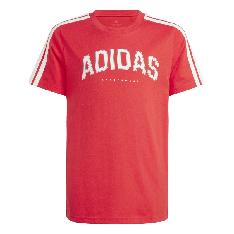 Image of adidas Collegiate Graphic T-Shirt Kids Red male 13 Years