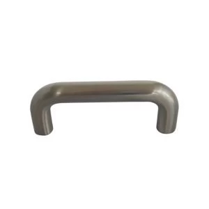 Image of BQ Chrome Plated Straight Interior Door Pull Cabinet Handle