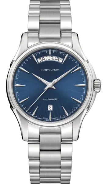 Image of Hamilton Watch Jazzmaster Day Date Auto - Blue HM-1086