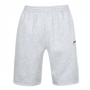 Image of Slazenger Fleece Shorts Mens - Grey Marl