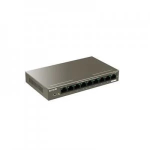 Image of Tenda TEF1109P-8-102W network switch Fast Ethernet (10/100) Metallic Power over Ethernet (PoE)