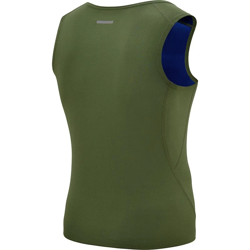 Image of RDX SPORTS M1 Men Sweat Vest Without Zipper REACH OEKO TEX 100 Certified Dark Green