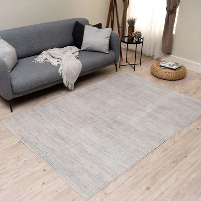 Image of The Rugs Montana Cream Grey Abstract Area Rug And Runner Soft Durable Pet Friendly Easy To Clean Living Room Bedroom 3800Cg