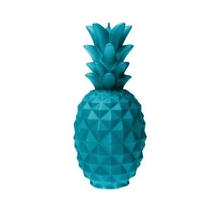 Image of Marine Blue Large Pineapple Candle