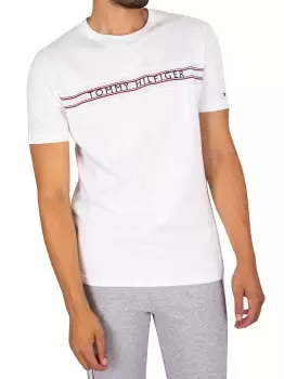 Image of Printed Logo Lounge T-Shirt
