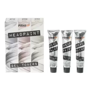 Image of Fudge Professional Head Paint Trio Kit Gel Toner 3 X 60ml GT03/ GT12 / GT26