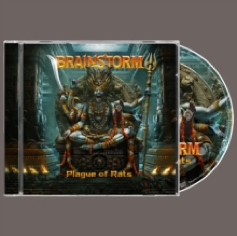 Image of Brainstorm Plague of Rats CD multicolor Onesize Unisex