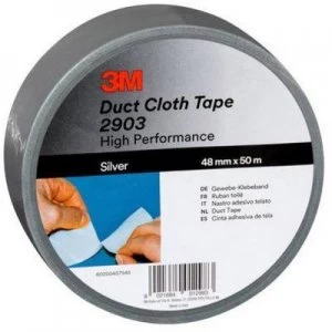 Image of 3M 2903 2903-BK Cloth tape 3M 2903 Black (L x W) 50 m x 48mm 50 m