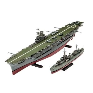 Image of HMS Ark Royal & Tribal Class Des 1:720 Revell Model Kit