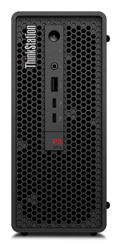 Image of Lenovo ThinkStation Intel 14700 16GB RAM 512GB SSD T400 Windows 11 Pro Desktop PC 30HA004NUK Black