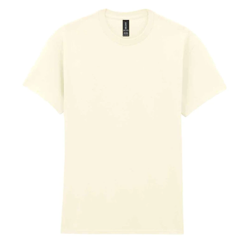 Image of Gildan Mens Heavy Cotton T-Shirt in Off-White Size: Small Off-White Male S