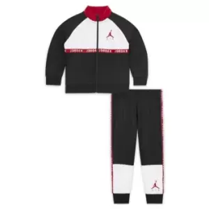 Image of Air Jordan Tricot Set Bb99 - Black