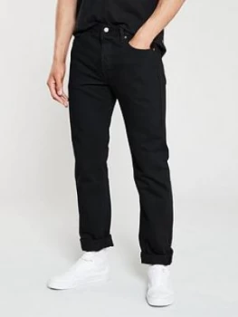 Image of Levis 501 Original Fit Jeans - Black, Size 40, Inside Leg R=32", Men