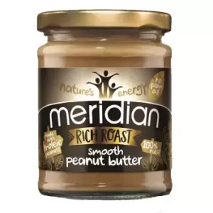 Image of Meridian Rich Roast Smooth 100% Peanut Butter 280g