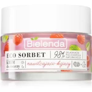 Image of Bielenda Eco Sorbet Raspberry Moisturizing & Soothing Face Cream