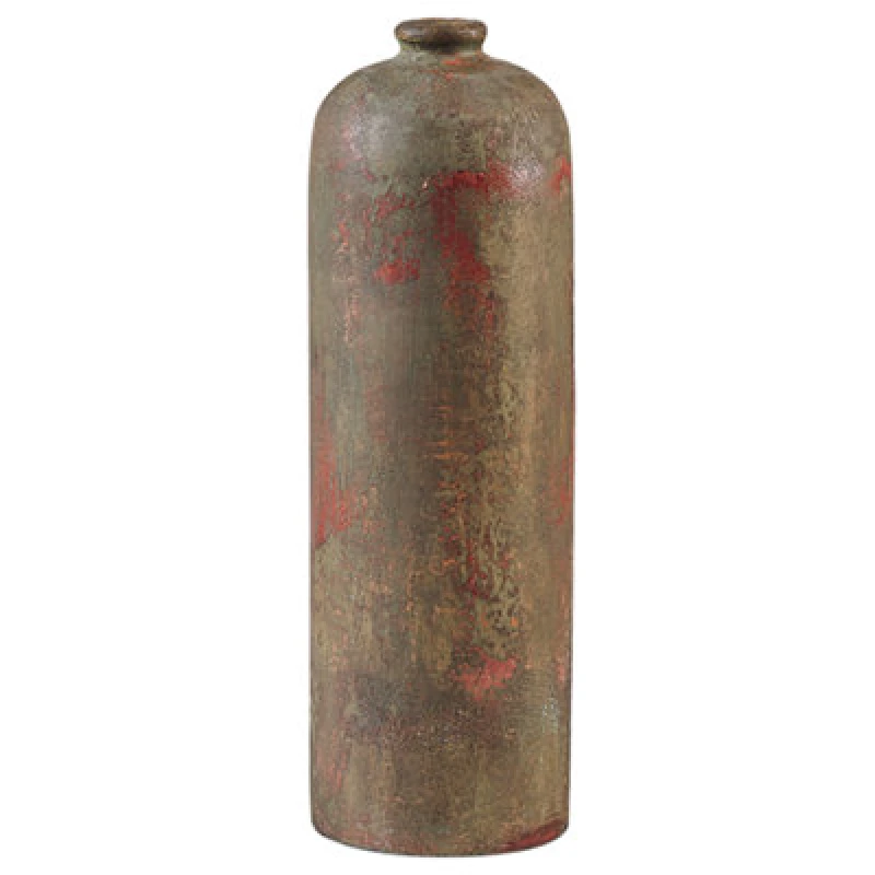 Image of Beliani Decorative Vase Ubeda Ceramic 41cm Green