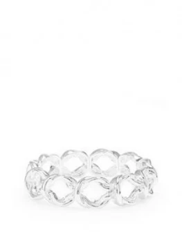 Image of Mood Silver Plated Knot Stretch Bracelet