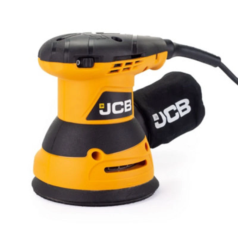 Image of JCB TOOLS Jcb Corded Electric Random Orbital Sander 125mm 240W : 21-RO125 21-RO125