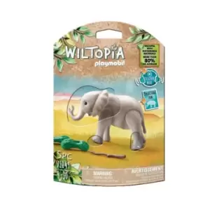 Image of Playmobil Wiltopia Baby Elephant Figure