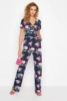 Image of Tall Tropical Print Jumpsuit
