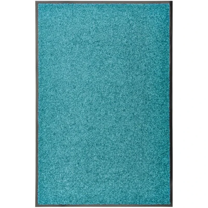 Image of VIDAXL Doormat Washable Cyan 60x90cm vidaXL 8720286065105