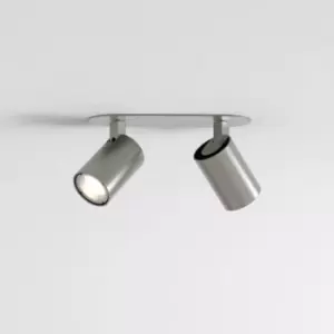 Image of Astro Ascoli Recessed 2 Light Spotlight Bar - Matt Nickel