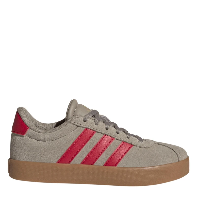 Image of adidas VL Court 3.0 Shoes Junior Boys Blanch Cargo male 5 (38)