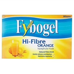 Image of Fybogel Hi Fibre Orange Ispaghula Husk 30 Sachets