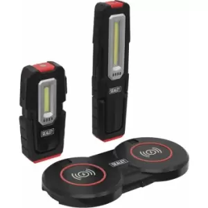 Image of Inspection Light Kit with Wireless Charging Base - 1 x Slimline & 1 x Standard