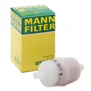 Image of MANN-FILTER Fuel Filter AUDI,MERCEDES-BENZ WK 32/7 2123200169,A2123200169