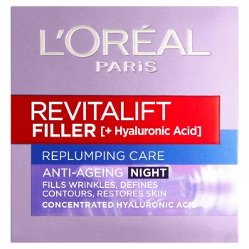 Image of LOreal Paris Revitalift Filler Renew Night Cream 50ml