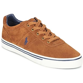 Image of Polo Ralph Lauren HANFORD mens Shoes Trainers in Brown,12,12,13,7,9,10,13