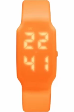 Image of Mens Verb 4GB USB Rechargeable LED Orange Watch VRB-007