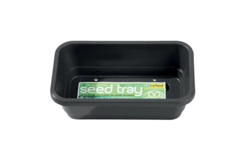 Image of Garland Mini Seed Tray Black With Holes G35B