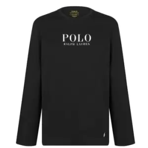 Image of Polo Ralph Lauren Box Logo T Shirt - Black