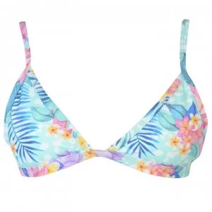Image of SoulCal Tropical Triangle Bikini Top Ladies - Tropical