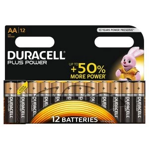 Image of Duracell AA Plus Batteries PK12