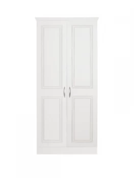 Image of Consort Dorchester Ready Assembled 2 Door Wardrobe