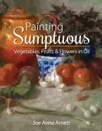 Image of painting sumptuous vegetables fruits and flowers in oil