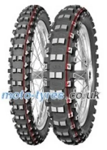 Image of Mitas Terra Force-MX MH ( 90/90-14 TT 46M Compound Medium HARD, NHS, Front wheel, red ) R-480513 Motorcycle Tyres Motocross Tyres
