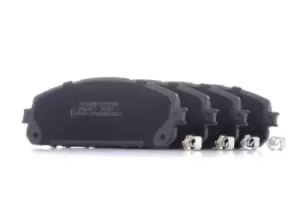 Image of RIDEX Brake pad set JEEP 402B1214 2AMV3327AA,68212327AA,68212327AB 68212327AC,68212327AD,68227573AA,68227573AB,68227573AC,68227573AD