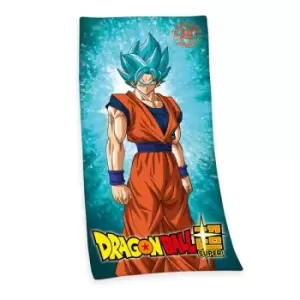 Image of Dragon Ball Super Towel Super Saiyan God Super Saiyan Son Goku 150 x 75 cm