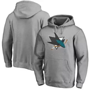 Image of NHL Logo Hoodie Mens - Grey