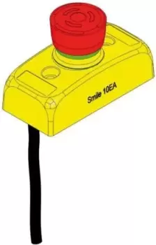 Image of ABB Smile E-Stop, Red, 32.2mm, 2NC