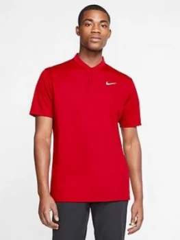 Image of Nike Golf Dri-fit Victory Bld Polo, Red/Black, Size 2XL, Men