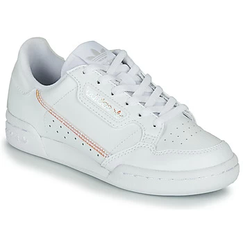 Image of adidas CONTINENTAL 80 J Girls Childrens Shoes Trainers in White