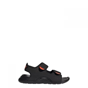 Image of adidas Swim Sandals Kids - Core Black / Core Black / Clou